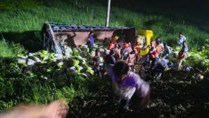 7 killed as truck falls into roadside ditch in Cumilla